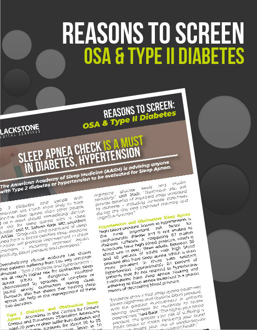 Marketing materials blackstone medical services